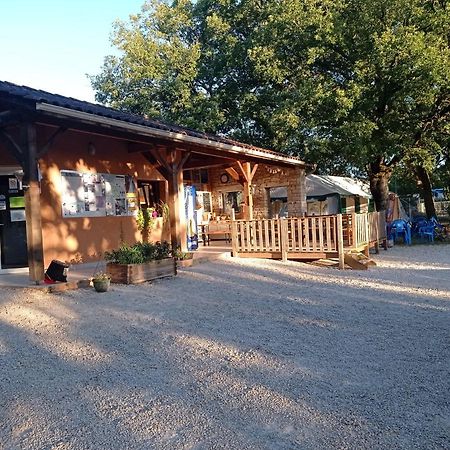 Camping Le Bel Air Mobil Home Le Palmier 4 Personnes Limogne-en-Quercy Exteriör bild